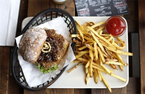 omnom burger veggie-burger-test | h.anna